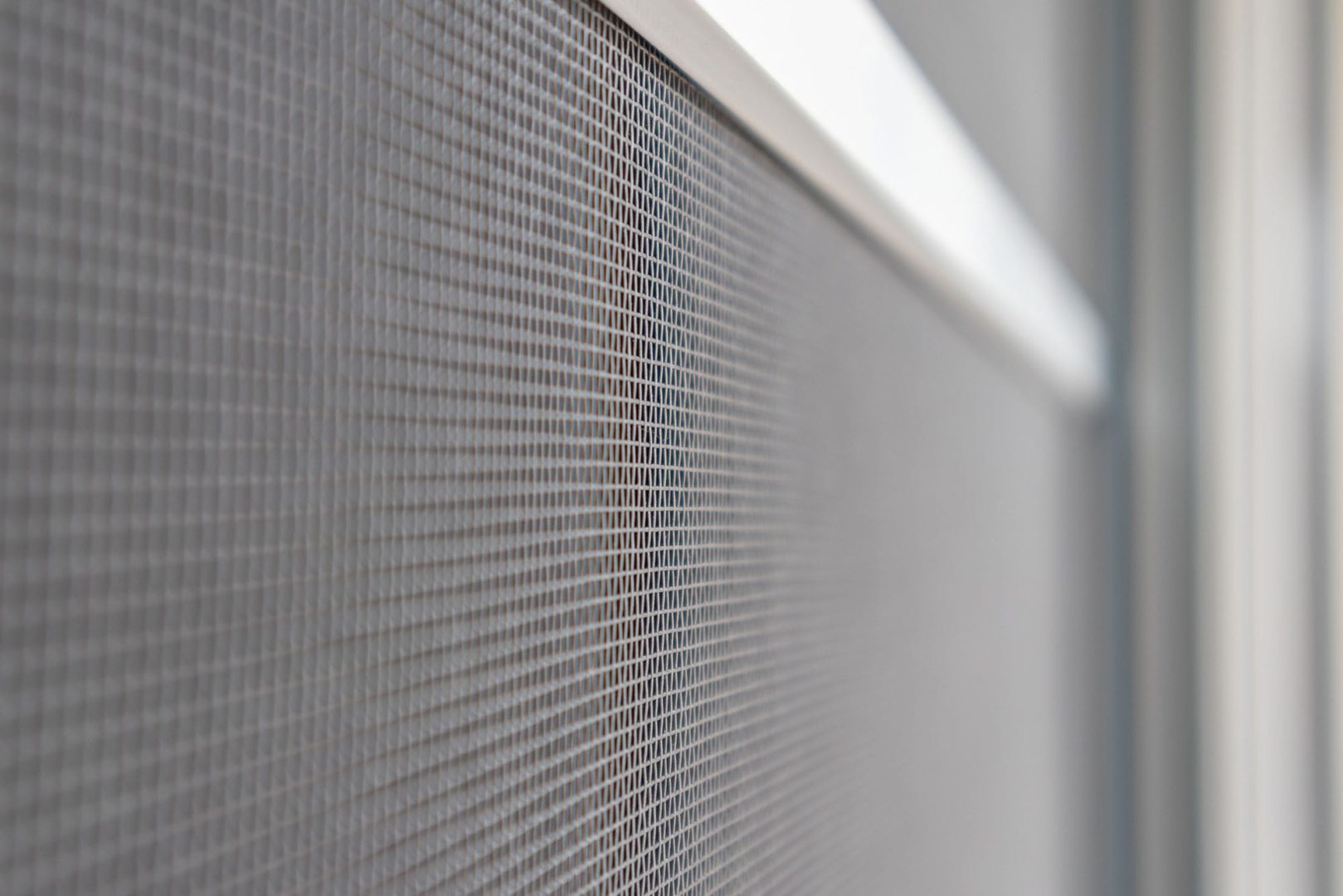 Garage door screen