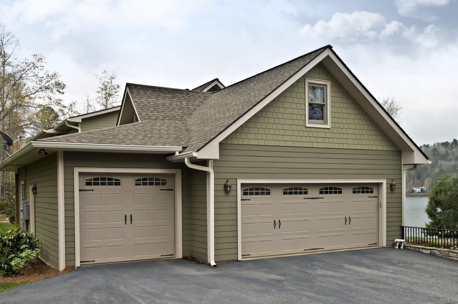 A custom garage door will add plenty of curb appeal