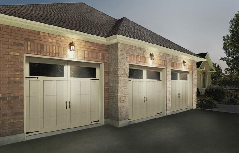 urban style contemporary garage door