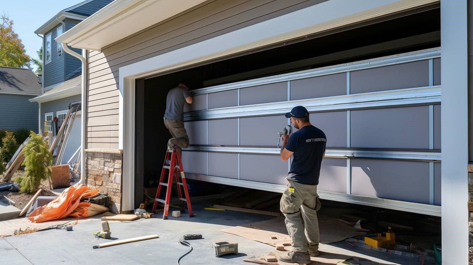 Garage Door Replacement vs Repair: How to Make the Right Call