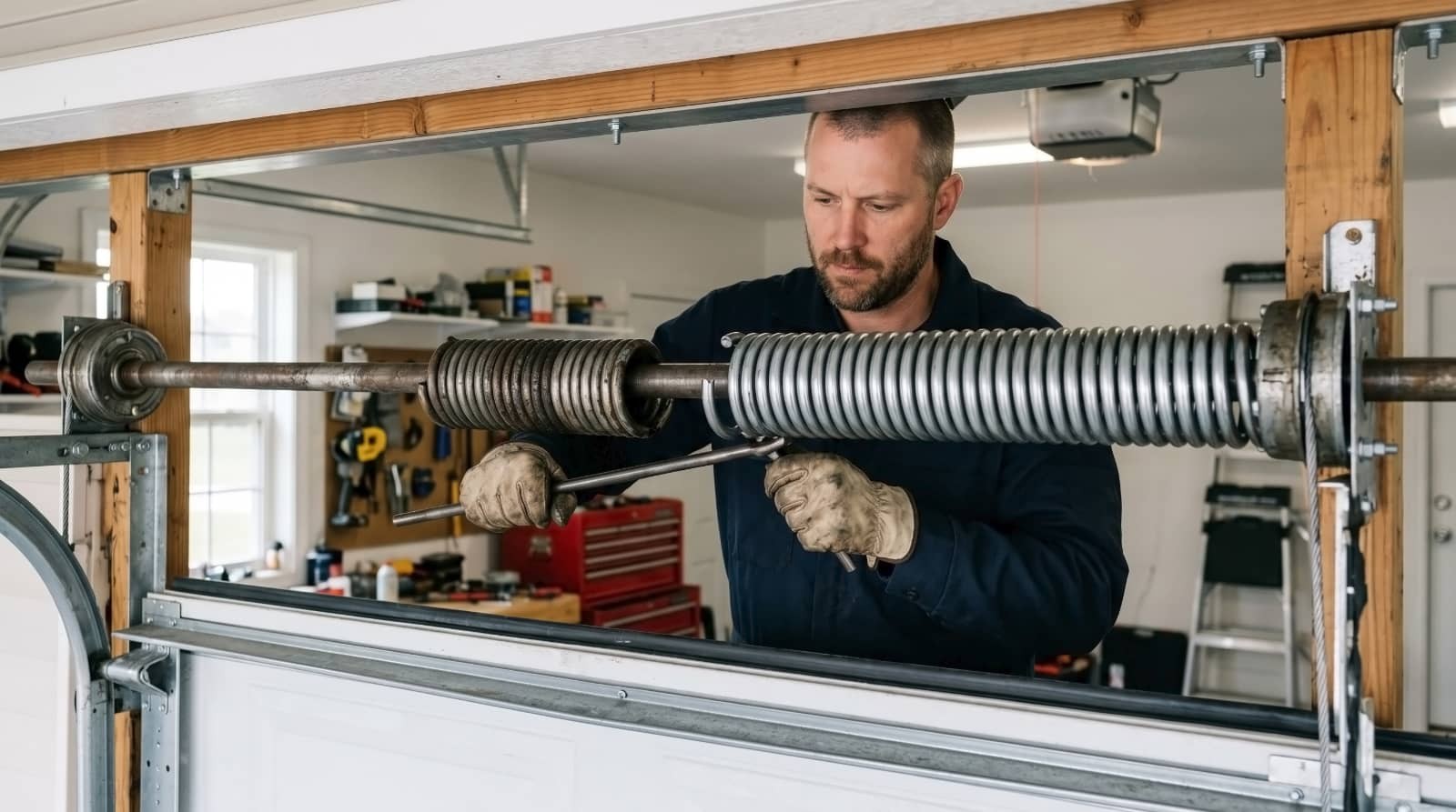 Garage Door Spring Safety Risks Every Homeowner Should Take Seriously