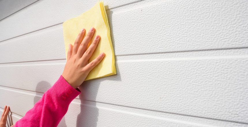 The best way to clean a garage door is simple, but the effects mean more than curb appeal.