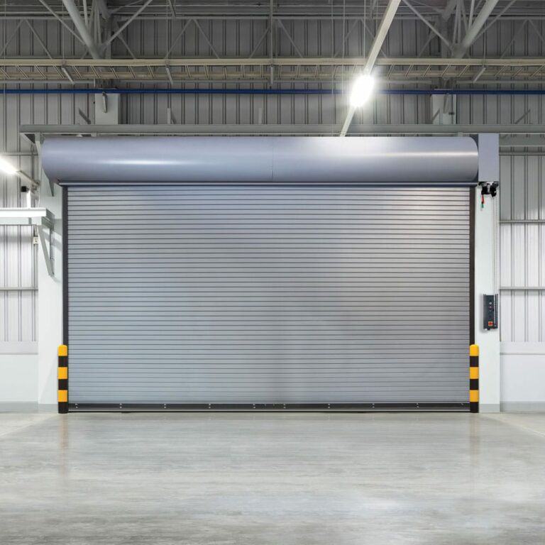 A Wayne Dalton rolling door model 800 garage door. For the latest garage door news, read the Environmental Door blog.